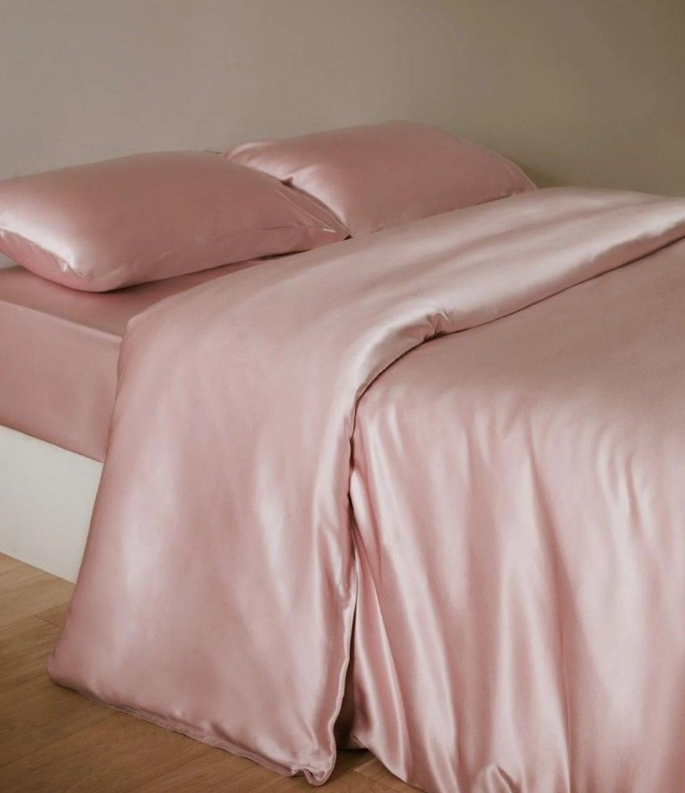 ZEPHYR HOME КПБ на двуспалку Тенсель Персиковый