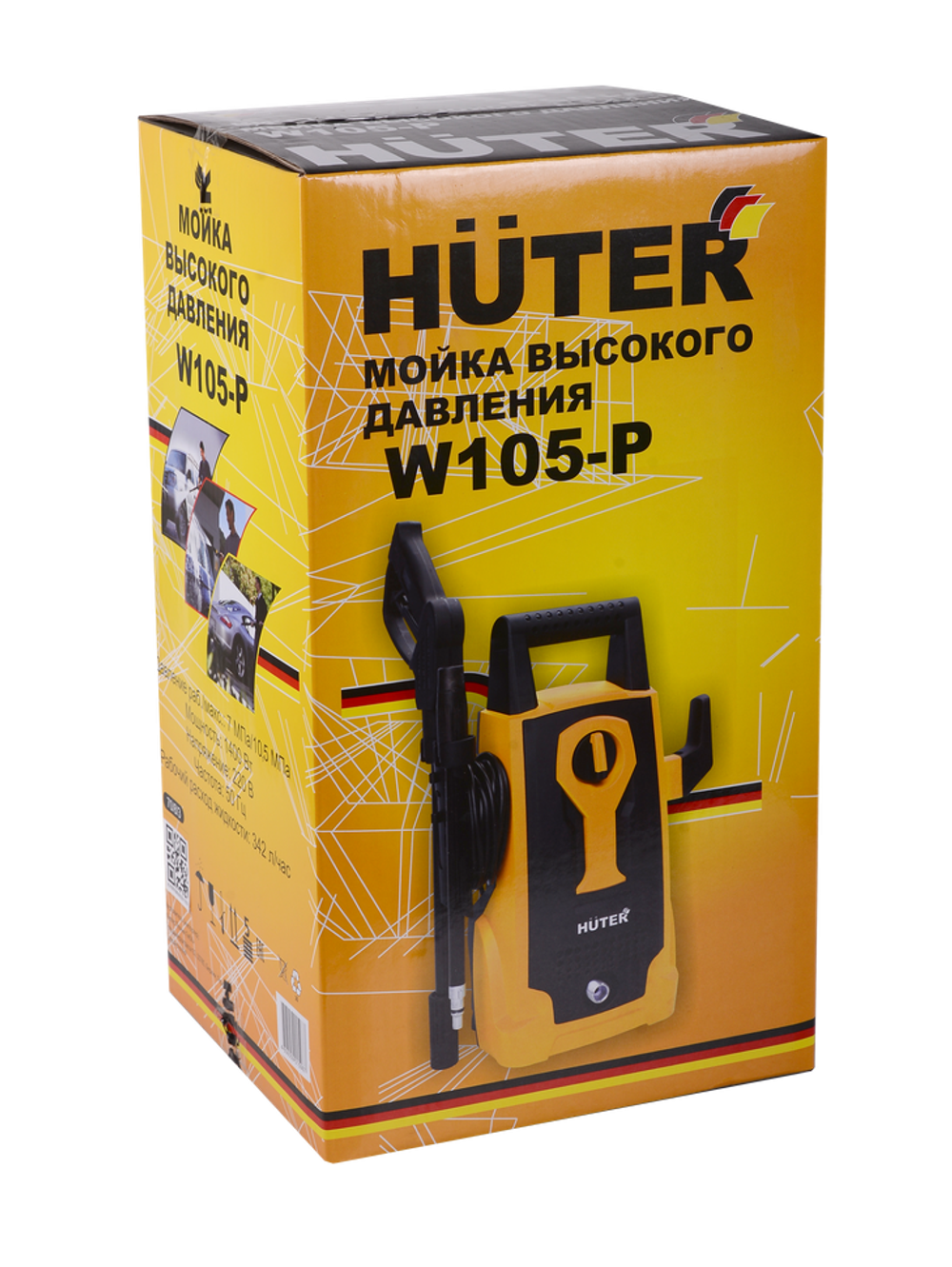 Мойка высокого давления Huter W105-Р