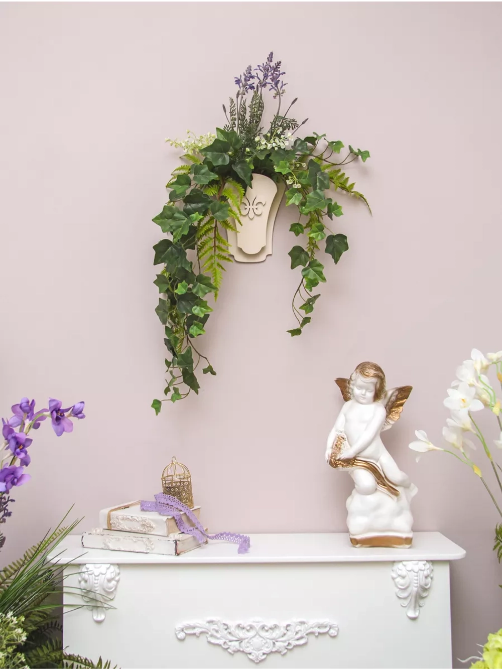 Искусственные цветы для декора длинные