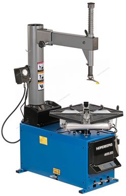 NORDBERG (4639,5IDB 220) Станок шиномонтажный полуавтомат, односкоростной, стол с накладками, 220 В, синий