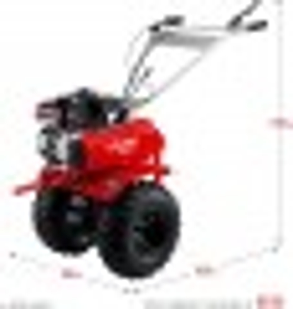 Мотоблок ЗУБР МТБ-400 У 7 л.с. с понижающей передачей, увеличенные колеса МТБ-400 У