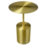 Кофейный столик Bradex Home Solid диам.40см x 58см, золотой, металл