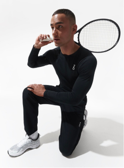 Лонгслив мужской 7/6 Tony Long Sleeve - Black (Размер "XL")