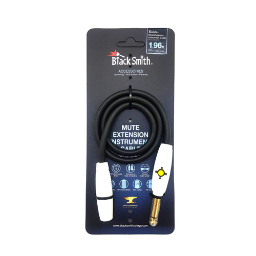 BlackSmith Mute Extension Instrument Cable 1.96ft MEIC-STS60