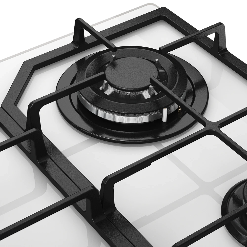 Встраиваемая газовая варочная панель Monsher MGG 63 Blanc