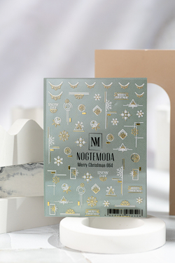 Nogtemoda Наклейки для ногтей Merry Christmas 064