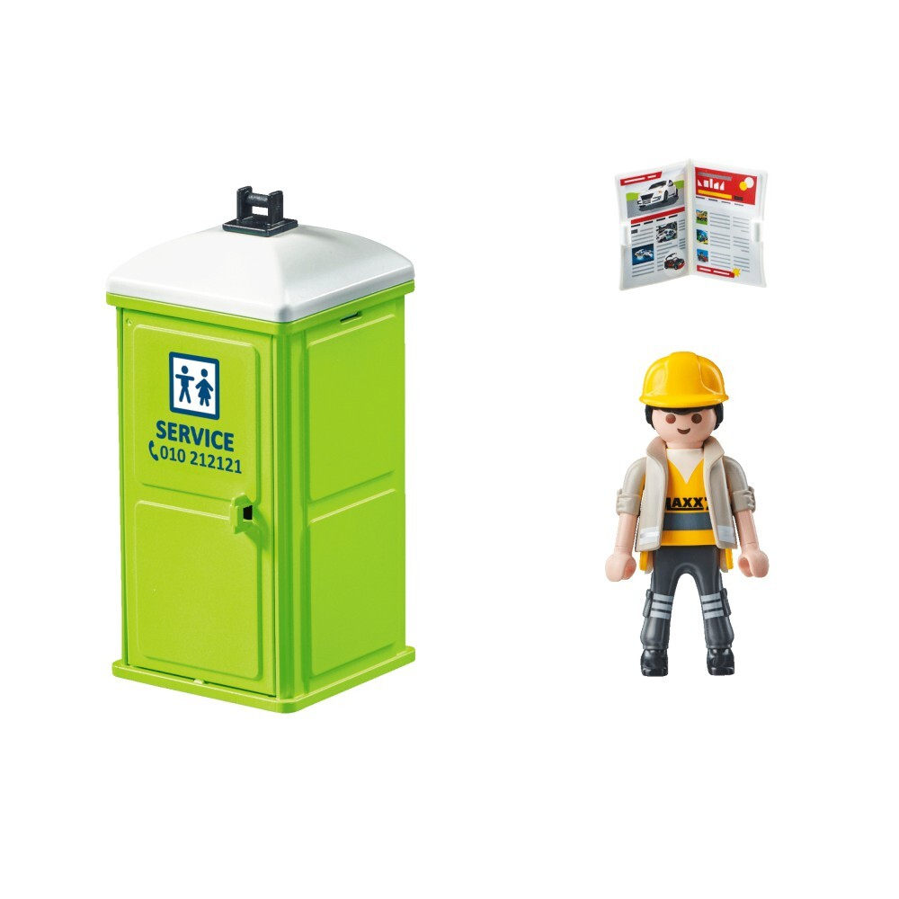 Playmobil - Мобильный туалет City Action 71435 / артикул   71435  / GTIN 4008789714350