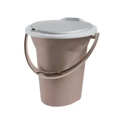 ВЕДРО-ТУАЛЕТ ЛОТОС (коричневый)