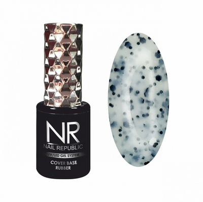 Nail Republic Камуфлирующая база Stone crumb №50, 10мл