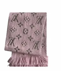 Шарф Louis Vuitton Schal Damen розовый шерстяной