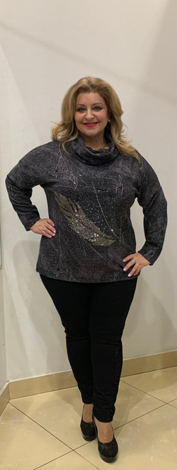 Нарядный джемпер-свитер