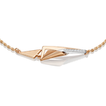 Браслет из комбинированного золота c фианитами Артикул: 05-0767-00-401-1111