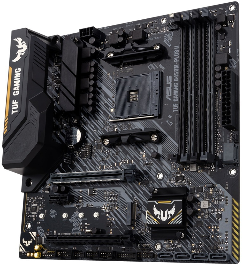 Материнская плата mATX ASUS TUF GAMING B450M-PLUS II