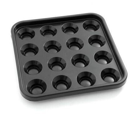 Лоток под шары 57.2 мм (черная) пул