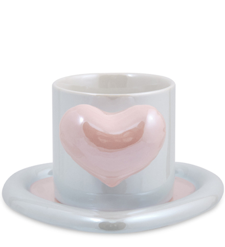 GAEM Art MUG-415/1 Чайная пара «Сердце»
