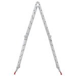 ЛЕСТНИЦА-ТРАНСФОРМЕР НОВАЯ ВЫСОТА 4Х6 АЛЮМИНИЕВАЯ ПРОФЕССИОНАЛЬНАЯ NV 3320