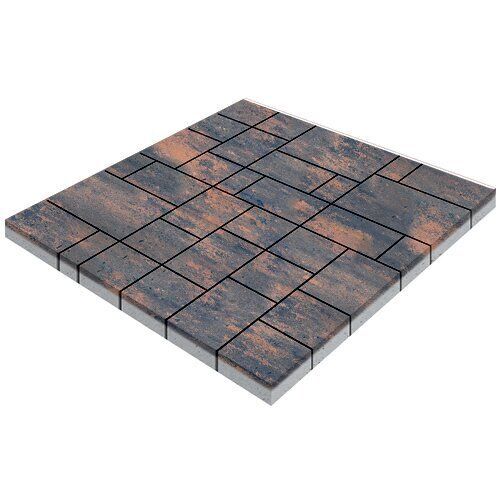 Тротуарная плитка Инсбрук Альпен, 60 мм, ColorMix Айвори, гладкая