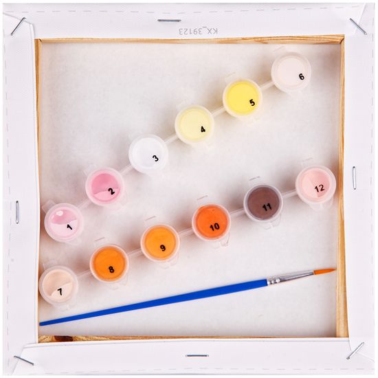 Рисование по номерам на холсте Мульти-Пульти "Тигрёнок"