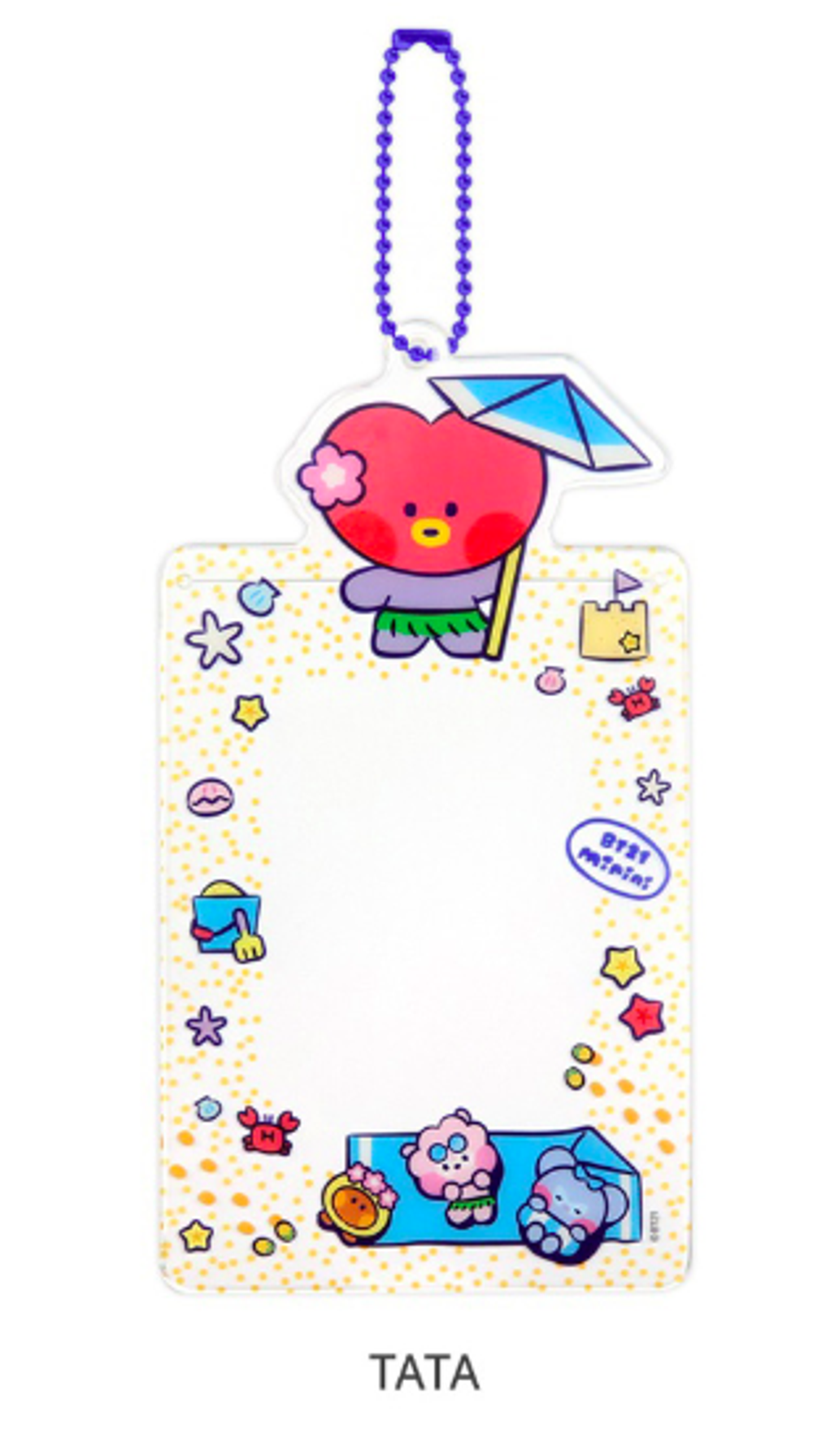 BT21 - Холдер для фотокарты Summer Sky