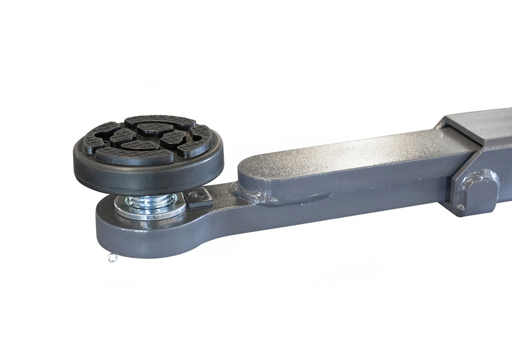 NORDBERG (N4120HE-4B_3+2_380) Подъемник двухстоечный 4 т, верхняя синхронизация, с электростопорами, H=3,6 м, 380 В, синий