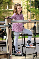Ортез голеностопный с пенно-гелевыми вкладышами детский medi M.step D kidz