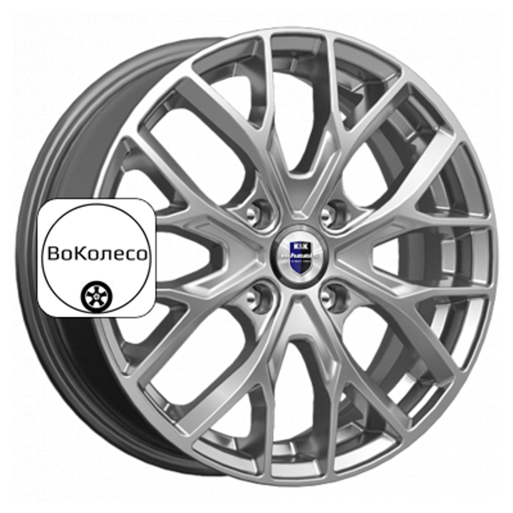 6x16/4x100 ET37 D60,1 Лилиом-оригинал (КС891) Дарк платинум K&K