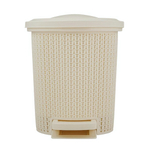 Контейнер для мусора с педалью Soul 6 л айвори