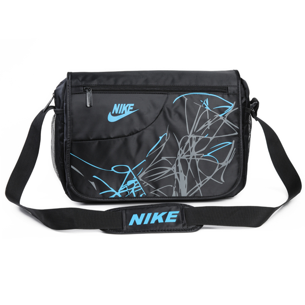 Сумка детская через плечо с абстрактным принтом и логотипом