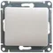 Кнопка нажимная 1-кл. СП Glossa 10А IP20 (сх. 1) 10AX механизм перламутр SE GSL000615