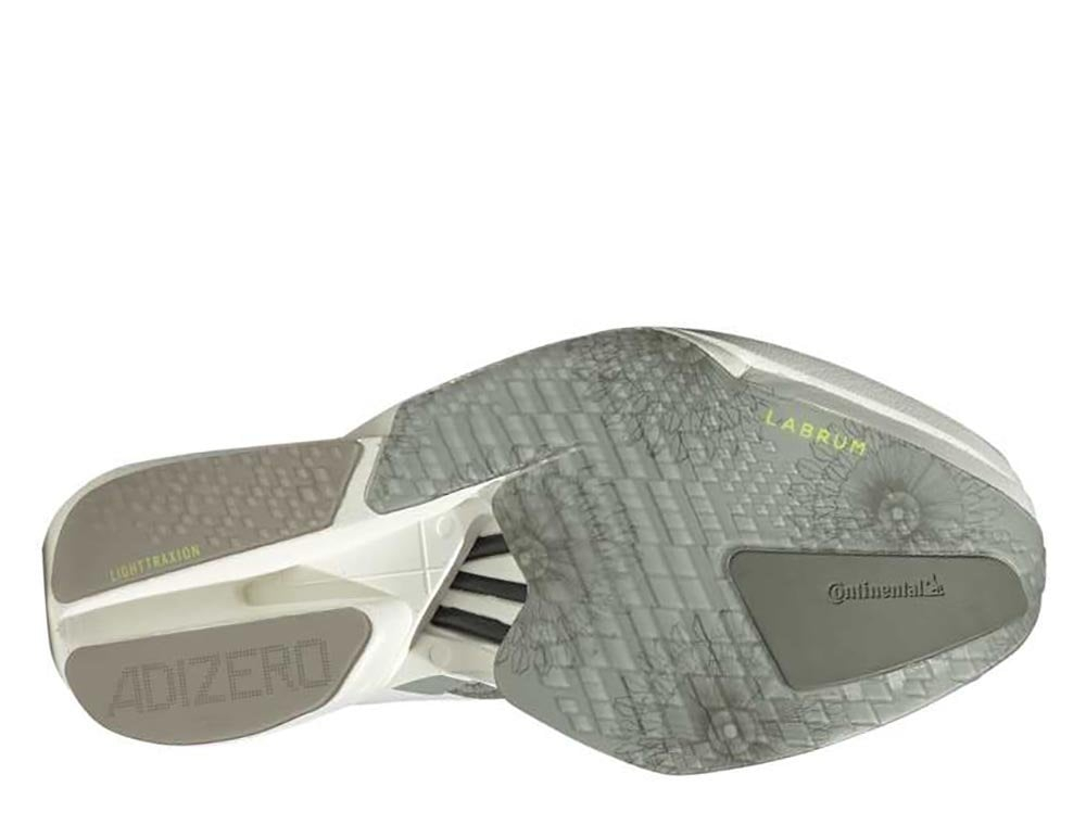 Женские кроссовки для бега adidas Adizero Adios Pro 4 W Серо-Кремовые