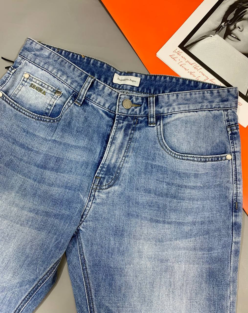 Джинсы Zegna, арт. 485786695