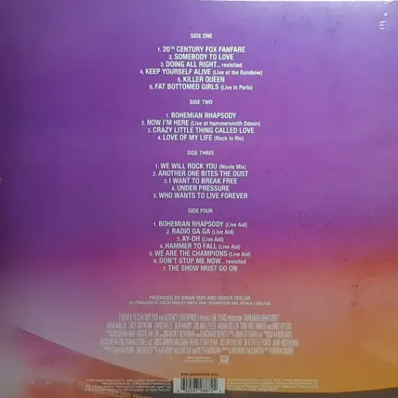 Queen - Bohemian Rhapsody (The Original Soundtrack) 2LP