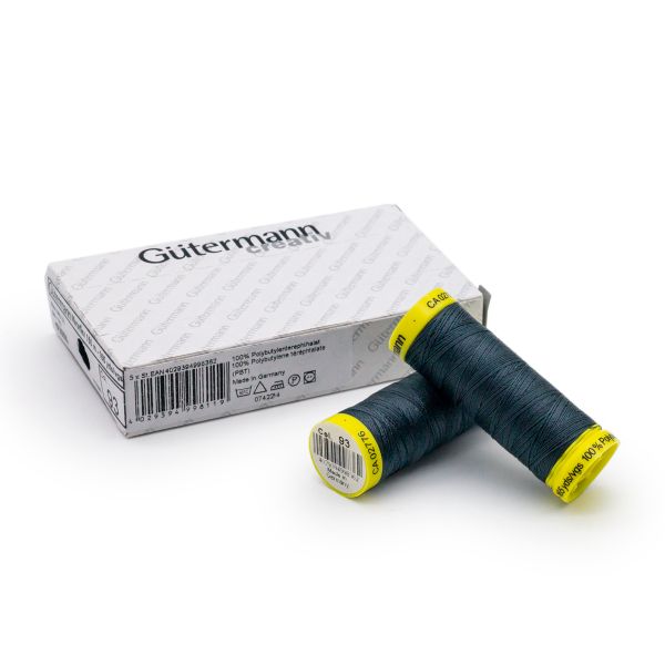 Нитки для трикотажа Gutermann Maraflex 120 (150 метров), 5 кат. | 093 аспидно-серый