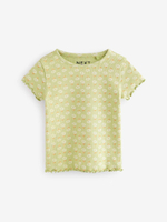 Футболка для девочки Next E65-356, 4 шт., Хаки, Розовый