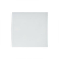 Вытяжной тонкий вентилятор для ванн ММ-Р 06 стекло овал 90 м³/час с обратным клапаном белый матовый