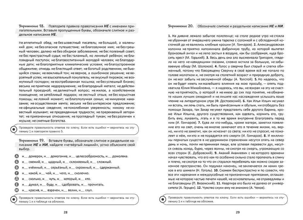 Русский язык на 100 баллов. Правописание НЕ и НИ