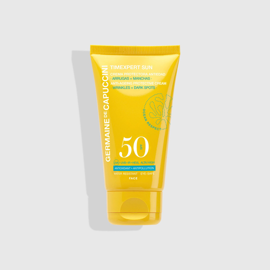 Крем солнцезащитный антивозрастной для лица SPF 50 Timexpert Sun