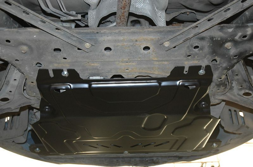 Защита картера и КПП Sheriff для Ford Fiesta (Mk6) 2008-2013 арт.08.2526