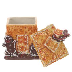 GAEM Конфетница "Пряничный домик", 700 мл, L13,5 W12 H21,5 см