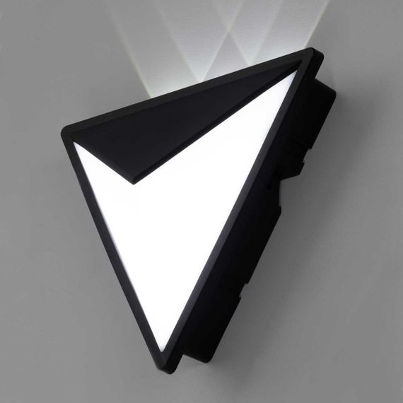 Уличный настенный светодиодный светильник Citilux Domus CLU0804BK