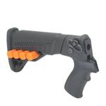 Приклад телескопический с патронташем на Бекас 12, 16, DLG Tactical. Черный