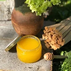 Мед Янтарный (донник+подсолнечник) / 1,2 кг Мед Янтарный (донник+подсолнечник) / 1,2 кг