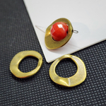 Рамка для бусины, античная бронза, подходит бусина до 11.5мм, штучно