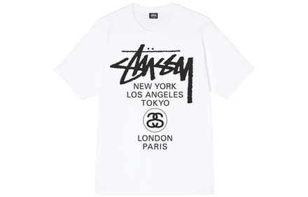 Футболки Stussy World Tour Tee Logo T, 3903658