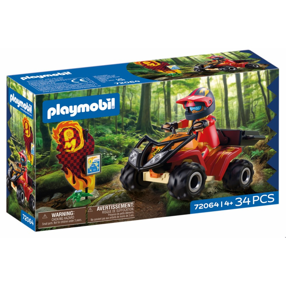 Playmobil - Cars Терренный квад 72064