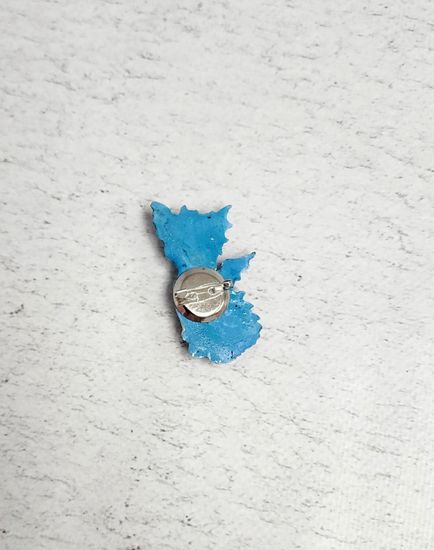 Значок "Дракон" темно-синий