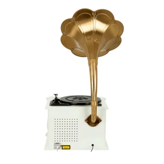 Alive Audio Gramophone White