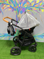 Коляска  BELLA LUX (3 в 1) (RIKO BASIC) 01 темно-серый