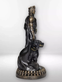 Коллекционная алтарная фигурка статуэтка греческий Бог Аид оберег для дома