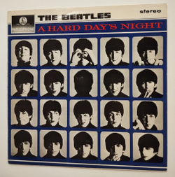 Винтажная виниловая пластинка LP The Beatles A Hard Days Night (UK 1985)